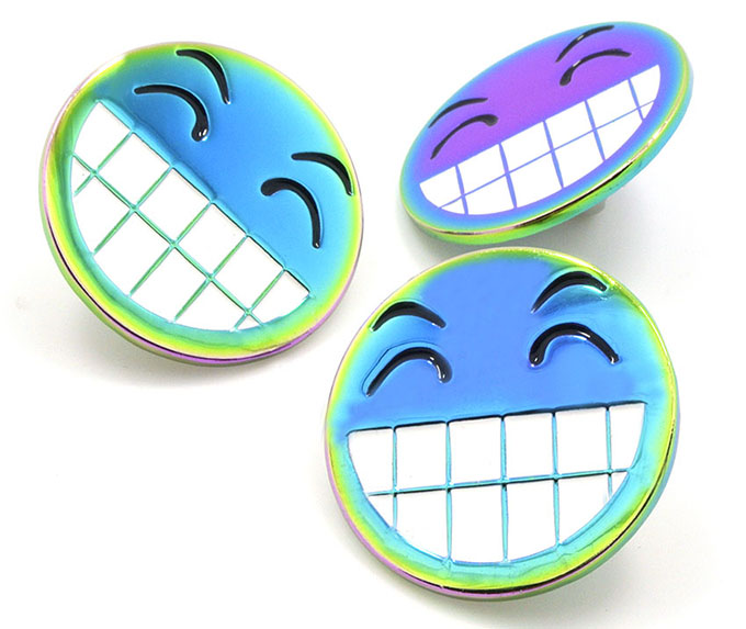 Rainbow pins