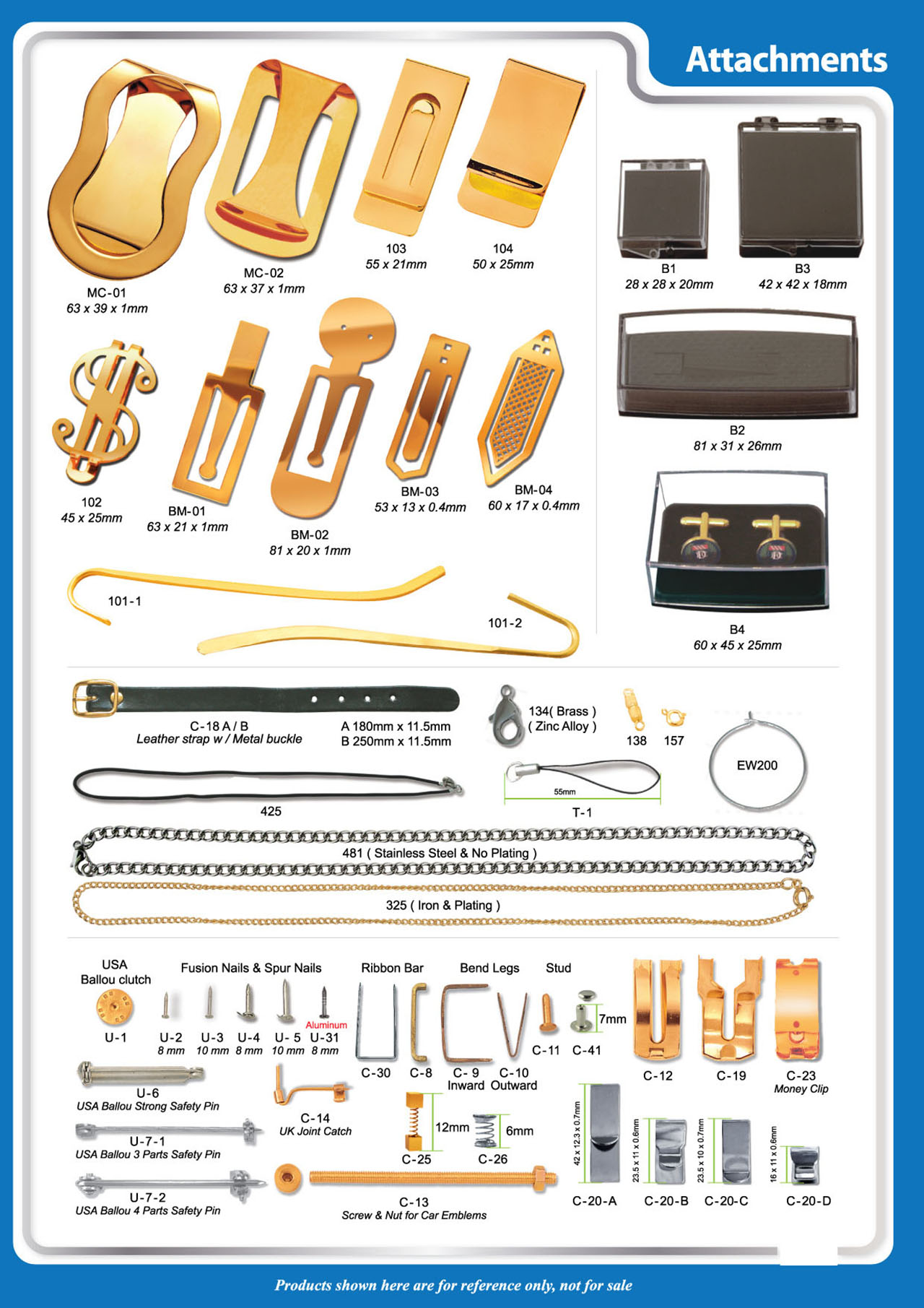 Metal Attachments